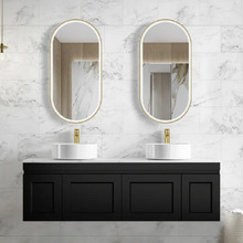 Noosa Oval Framed LED Mirror